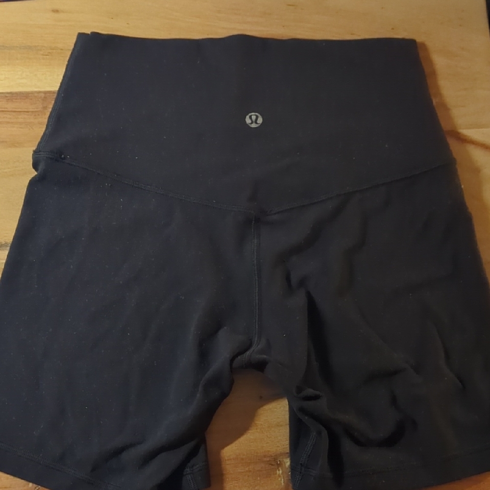 lululemon athletica Midnight Black Bike Shorts
